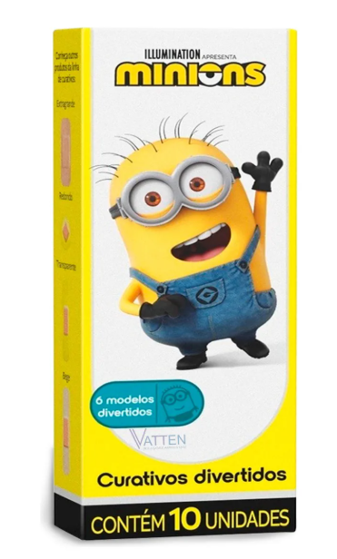 Curativo Infantil Minions 10 Unidades