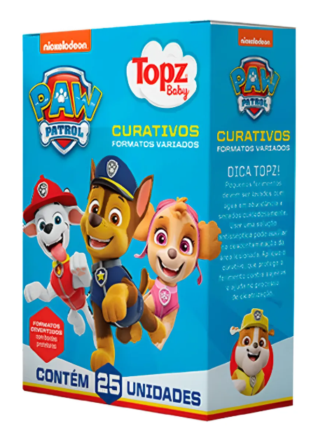 Curativo Infantil Patrulha Canina 25 Unidades